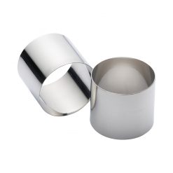 KitchenCraft Set of Two S/Steel Deep Cooking Rings