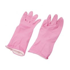 Red Household Rubber Glove Large