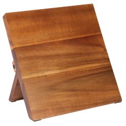 Magnetic Board, Acacia, 9 1/2 x 8 5/8 x 3/4 inch