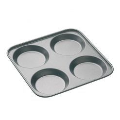 MasterClass Non-Stick 4 Hole Yorkshire Pudding Pan