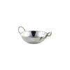 Stainless Steelt.Balti Dish 15cm 6 Inch With Handles