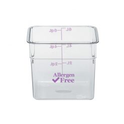 Allergen-Free Camsquare Storage Container 11.4 litre