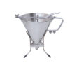 Automatic Piston Funnel & Stand Stainless Steel 1.5L