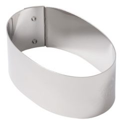 Nonnette Ring Oval Stainless Steel Mould