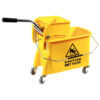 Mop Bucket & Wringer Yellow 20ltr