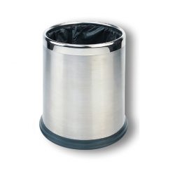 Hidden Bag Bin Silver 10ltr