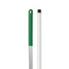 Abbey Hygeine Handle - Green Grip 137cm 54 inch
