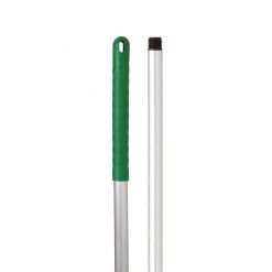 Abbey Hygeine Handle - Green Grip 137cm 54 inch