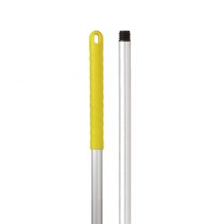 Abbey Hygeine Handle - Yellow Grip 137cm 54 inch