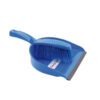 Dustpan And Brush Set Stiff Brush Blue