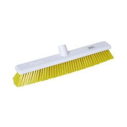 Abbey Hygiene Broom Head Stiff 45cm Yellow