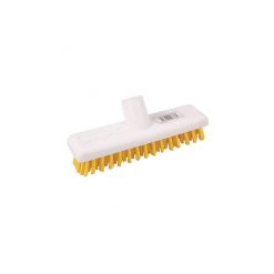Abbey Hygiene Deck Scrub Head 23cm Yellow