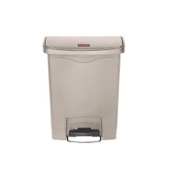 Slim Step-On Bin Front Step 30 ltr Beige