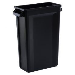 Svelte Bin with Venting Channels 87L, Black