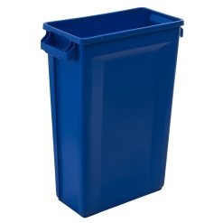 Svelte Bin with Venting Channels 87L, Blue