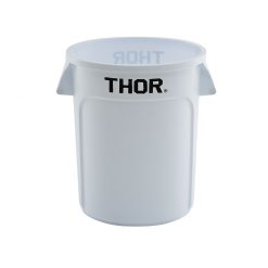 Round All Purpose Bin 166L White