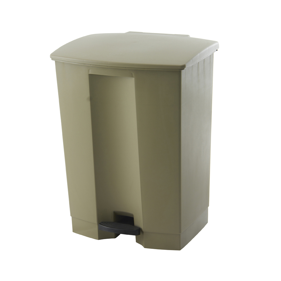 Step-on Bin 68L 50.2X41X67 Step-on Bin 68L 50.2X41X67.3CM Beige