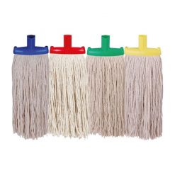 340g Py Prairie Mop With Scourer Red