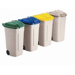 Wheelie Bin Beige 100ltr