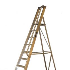 Step Ladder 9 Tread with Hand Rail (on right)