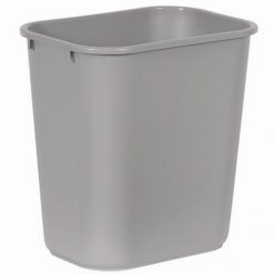 Deskside Recycling Waste Bin Black 26.6ltr