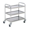 Prepara Self Assembly Service Trolley 3 Tier