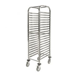 Prepara Self Assembly Gastronorm Trolley 20 1/1