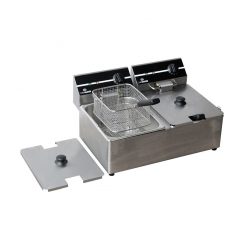 Chefmaster Countertop 2x6L Elec Fryer Twin Tank