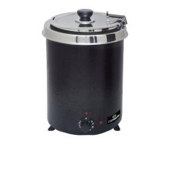 Chefmaster 6Ltr Soup Kettle - Black