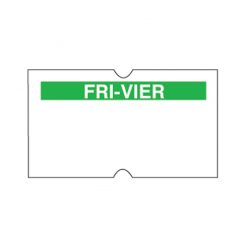 Daymark Date Gun label Friday Permanent 1 Line