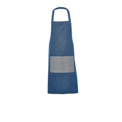 Double Denim Bib Apron 70 x 90cm