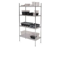 GenWare 4 Tier Wire Racking 183 x 45 x 183cm