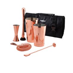 Copper Cocktail Bar Kit 7pcs