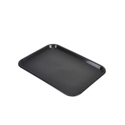 Fast Food Tray Black Large
