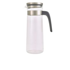 Glass Water Jug With Stainless Steel Lid 1.5L/ 52.5oz