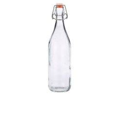 Genware Glass Swing Bottle 1L/ 35oz