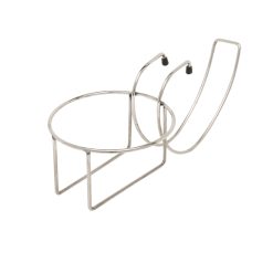 Chrome Plated Table Edge Bucket Holder