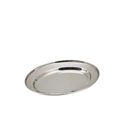 GenWare Stainless Steel Oval Flat 22cm/ 9"