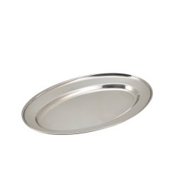GenWare Stainless Steel Oval Flat 40.5cm/ 16"