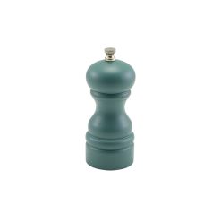 Olive Green Wooden Salt/ Pepper Grinder 13cm