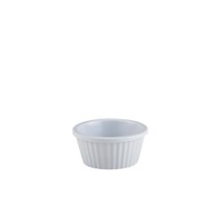 Ramekin 1oz Fluted White