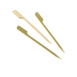Bamboo Gun Shaped Paddle Skewers 15cm/ 6" (100pcs)