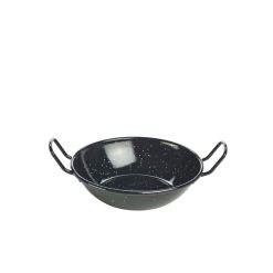 Black Enamel Dish 16cm
