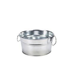 Galvanised Steel Serving Bucket 15 x 8cm
