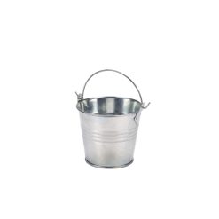 Galvanised Steel Serving Bucket 8.5cm Dia