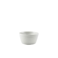 GenWare Melamine Matt White Ripple Ramekin 68ml/ 2.4oz