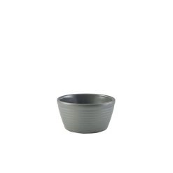 GenWare Melamine Matt Grey Ripple Ramekin 68ml/ 2.4oz