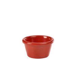 Ramekin 3oz Smooth Red