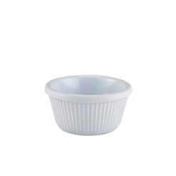 Ramekin 3oz Fluted White