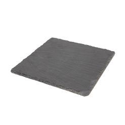 Genware Natural Edge Slate Platter 20 X 20cm